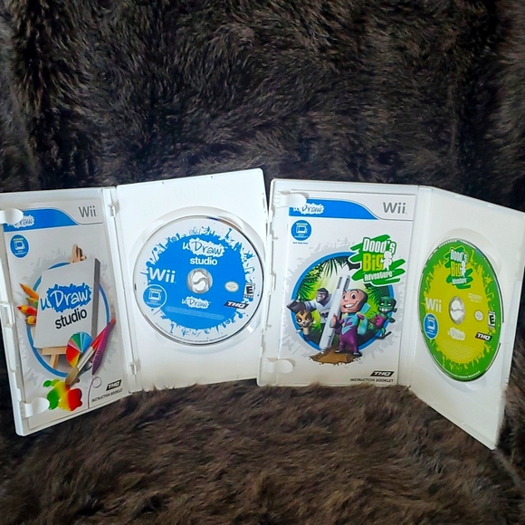 2 Wii- U Draw Studio/ Dood's Big Adventure - Picture 3 of 7